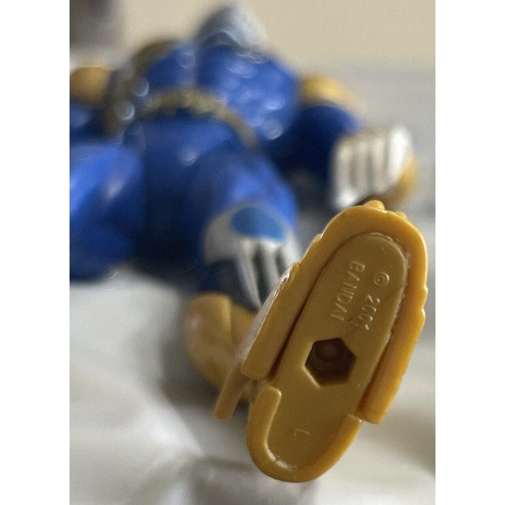 VTG 2001 Power Rangers Wild‎ Force _ Blue Savage Cycle Ranger * Figure Only *